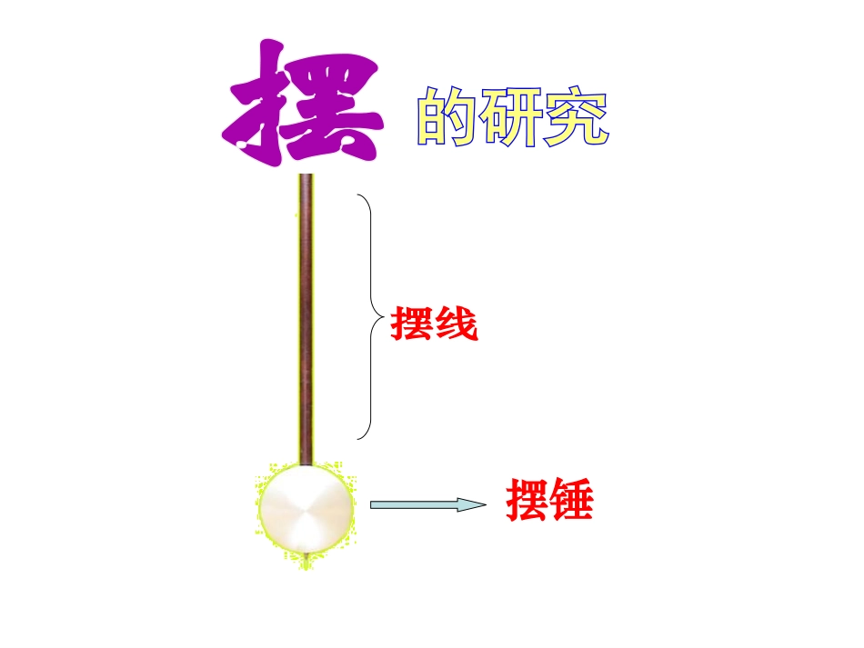 《摆的研究》时间的测量PPT课件[教科版五年级科学下册]_第2页
