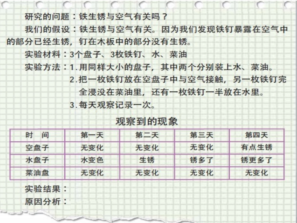 《控制铁生锈的速度》物质的变化PPT课件[教科版六年级科学]_第3页