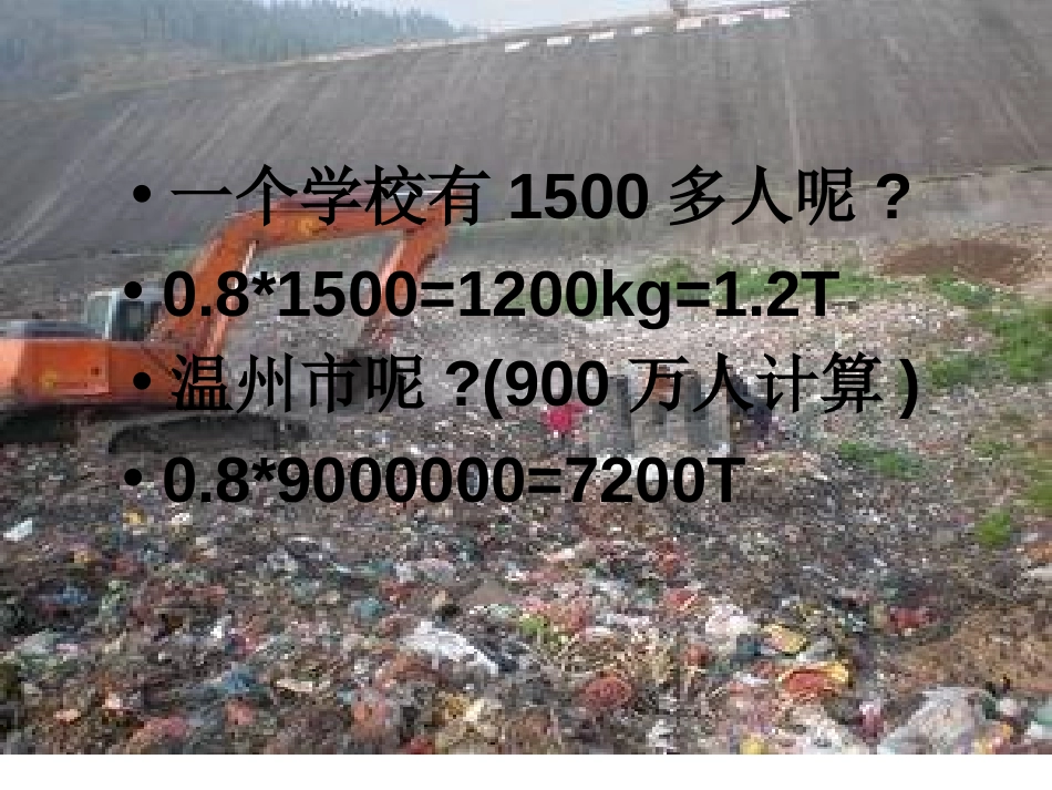 《一天的垃圾》环境和我们PPT课件[教科版六年级科学下册]_第3页