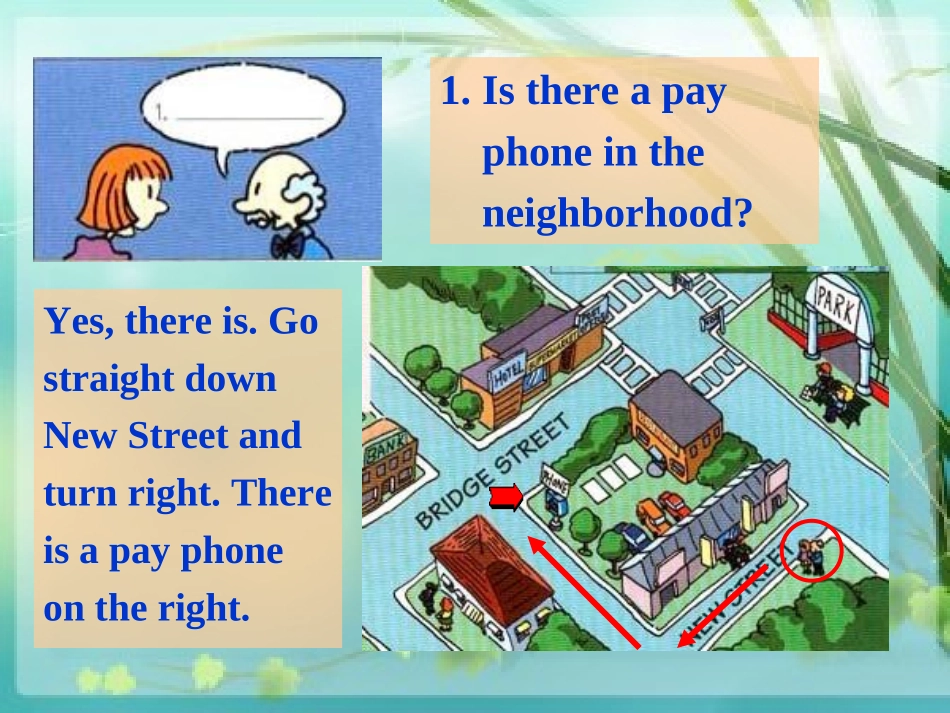 《Is there a post office near here?》PPT课件_第2页