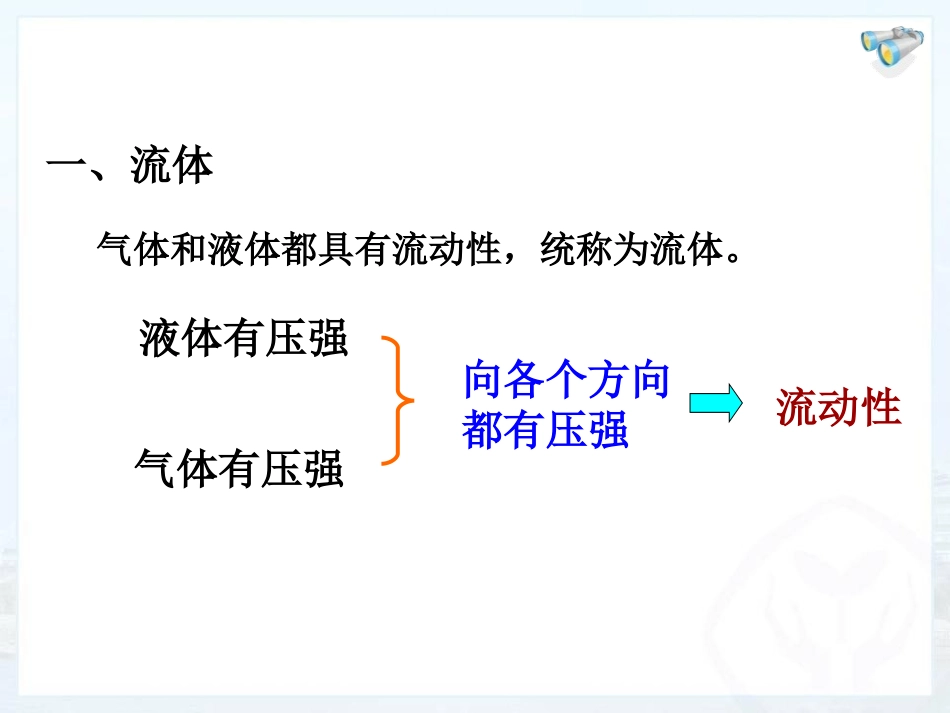《流体压强与流速的关系》压强PPT课件[人教版八年级物理]_第3页