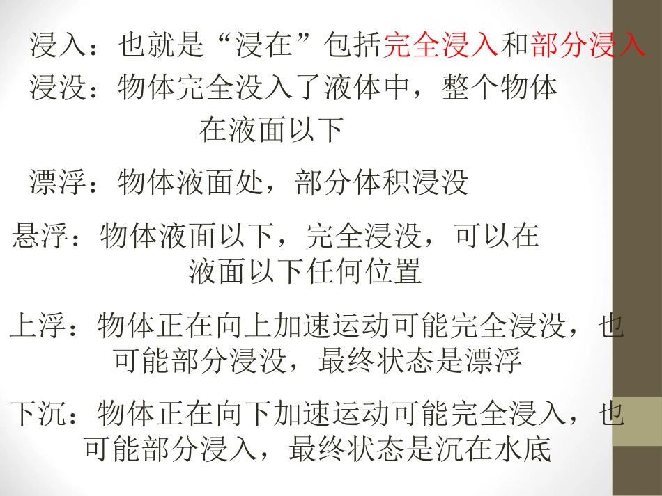 《物体的浮沉条件及应用》浮力PPT课件[人教版八年级物理]_第3页