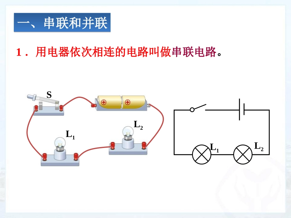 《串联和并联》电流和电路PPT课件[人教版九年级物理]_第3页