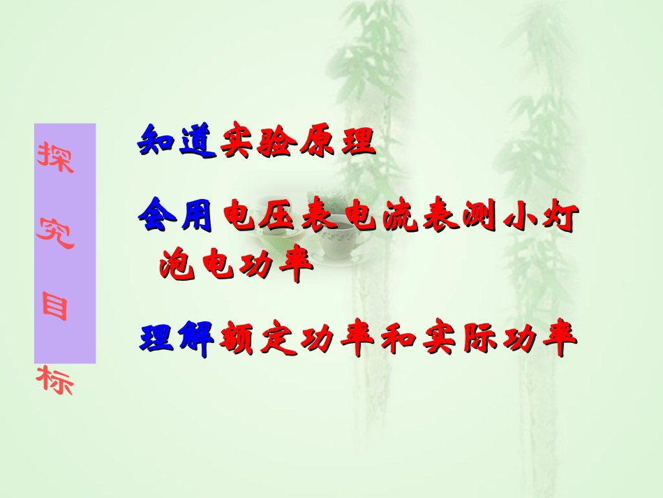 《测量小灯泡的电功率》电功率PPT课件[人教版九年级物理]_第3页