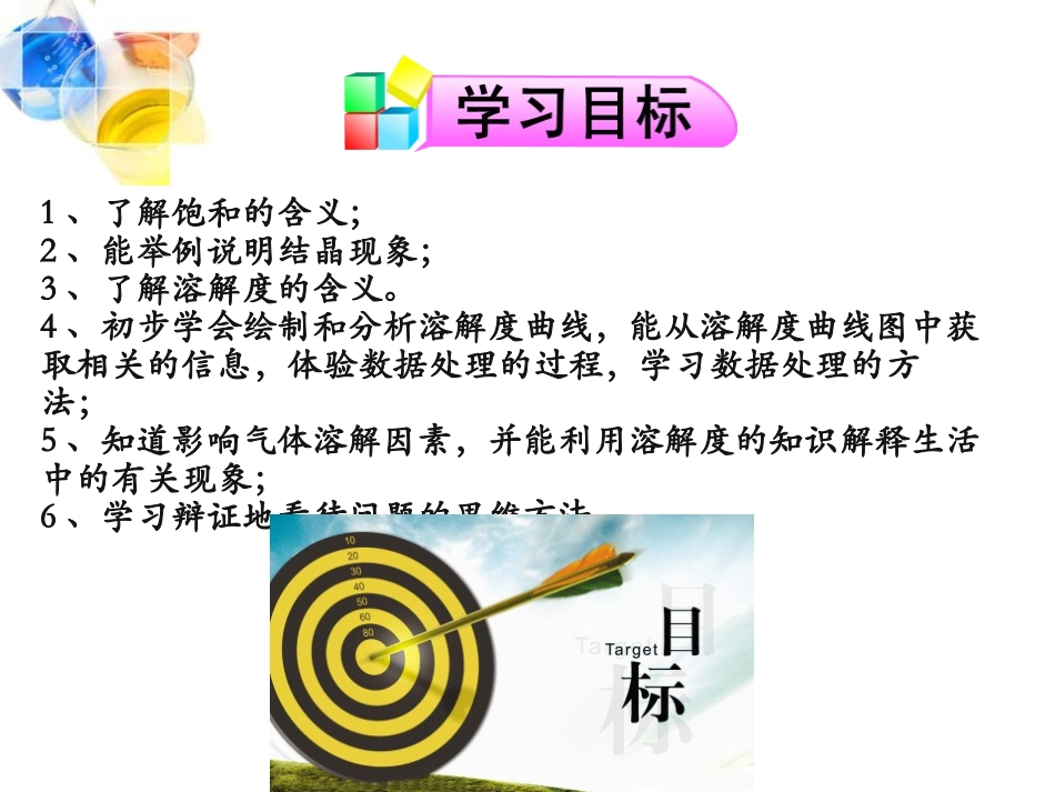 《溶解度》溶液PPT课件[人教版九年级化学下册]_第2页
