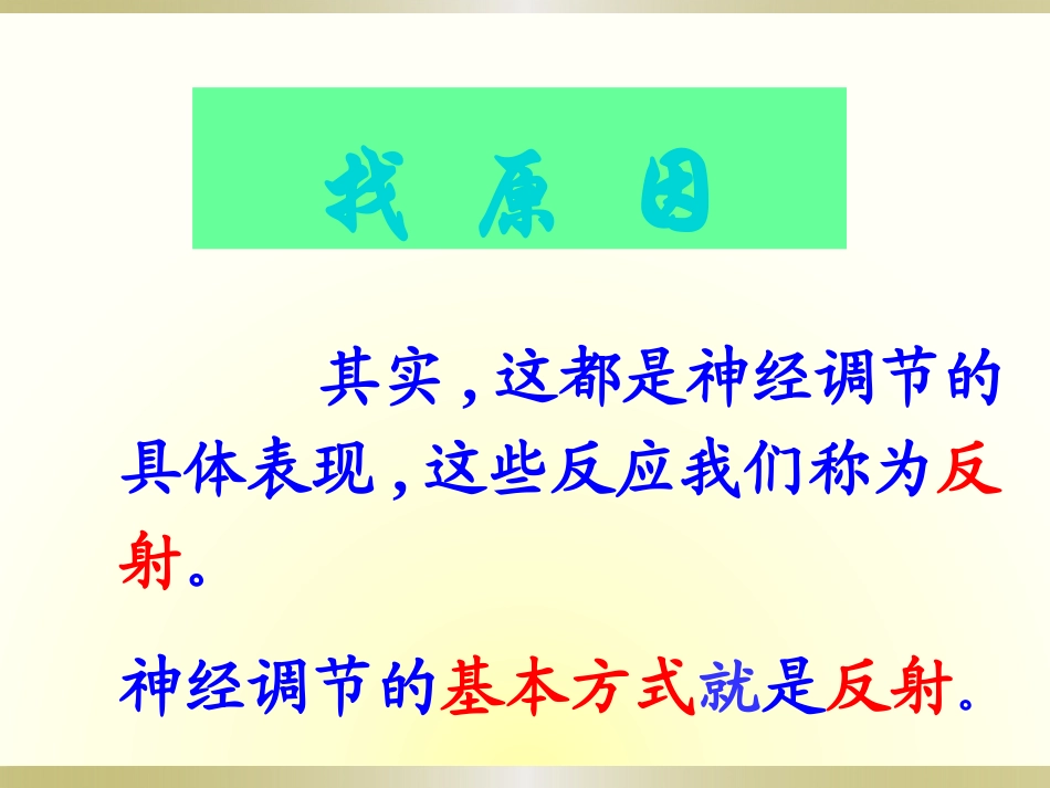 《神经调节的基本方式》人体生命活动的调节PPT课件_第3页