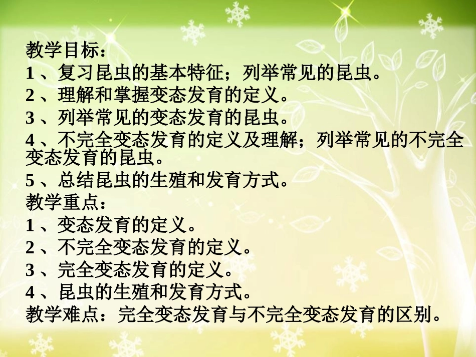 《昆虫的生殖和发育》生物的生殖和发育PPT课件[人教版八年级生物]_第2页