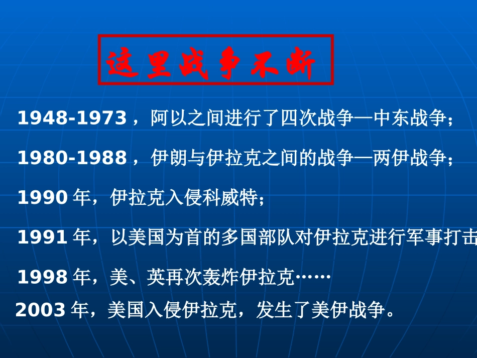 《中东》东半球其他的地区和国家PPT课件[人教版七年级地理]_第2页