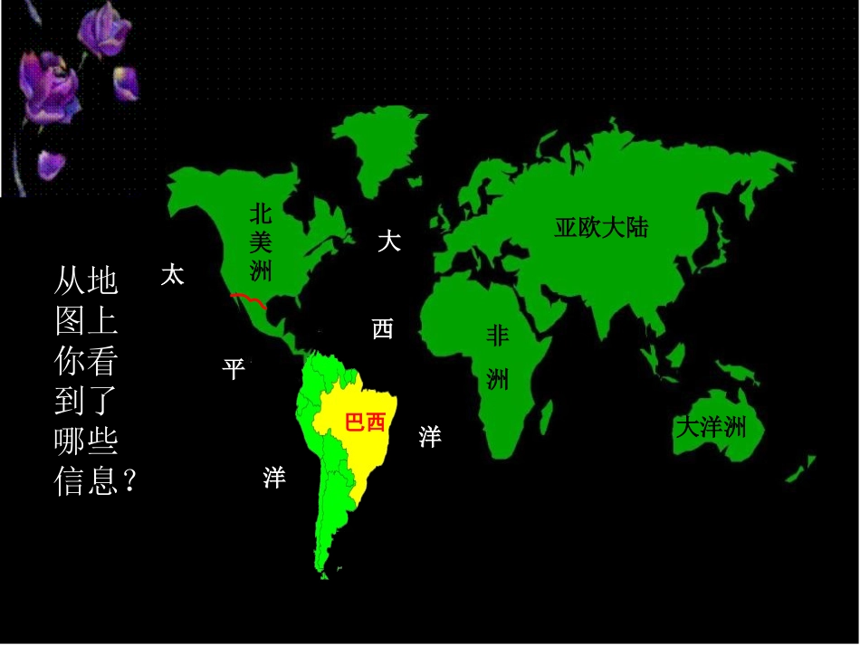 《巴西》西半球的国家PPT课件[人教版七年级地理下册]_第2页