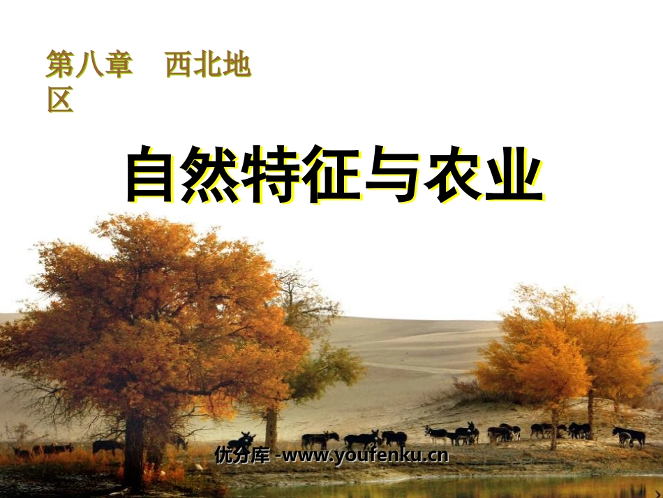 《自然特征与农业》西北地区PPT课件[人教版八年级地理下册]_第1页