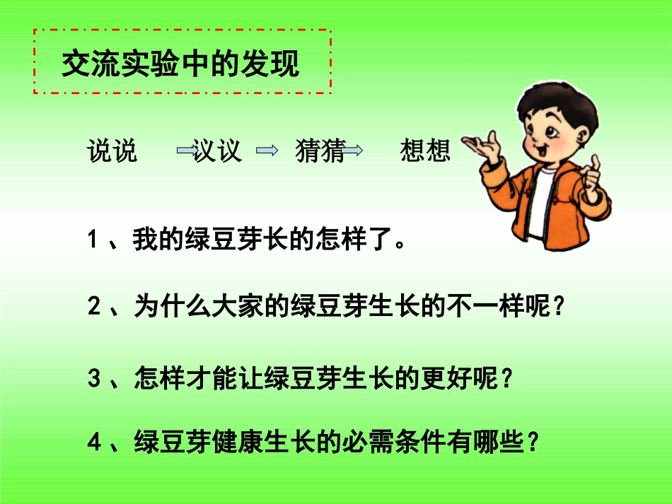 《观察绿豆芽的生长》生物与环境PPT课件[教科版五年级科学]_第2页