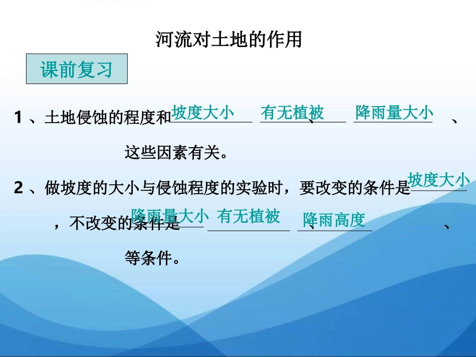 《河流对土地的作用》地球表面及其变化PPT课件[教科版五年级科学]_第2页