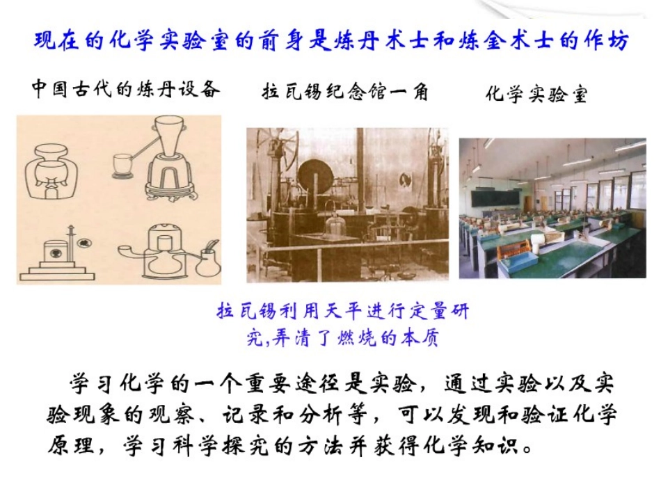 《化学是一门以实验为基础的科学》走进化学世界PPT课件_第2页