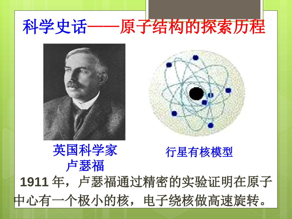 《原子的结构》物质构成的奥秘PPT课件[人教版九年级化学]_第3页