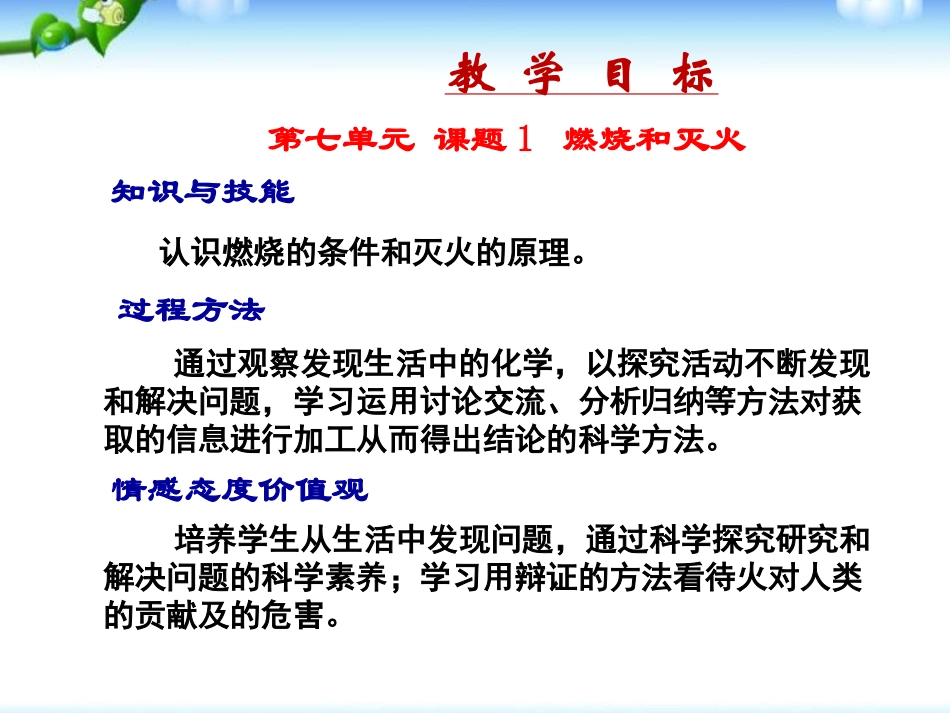 《燃烧和灭火》燃料及其利用PPT课件[人教版九年级化学上册]_第2页