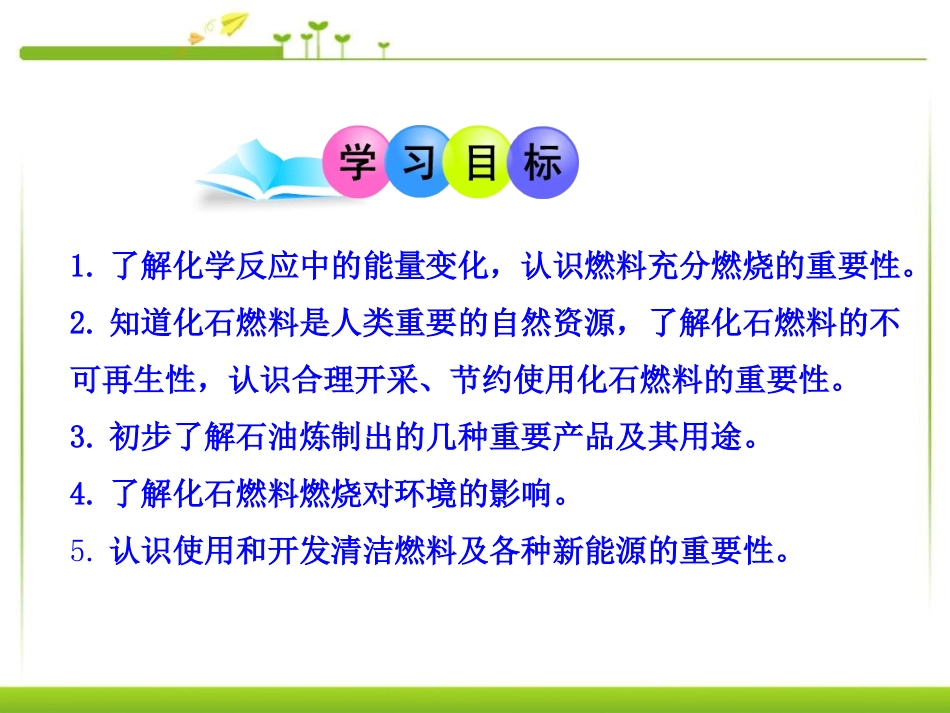 《燃料的合理利用与开发》燃料及其利用PPT课件[人教版九年级化学]_第2页
