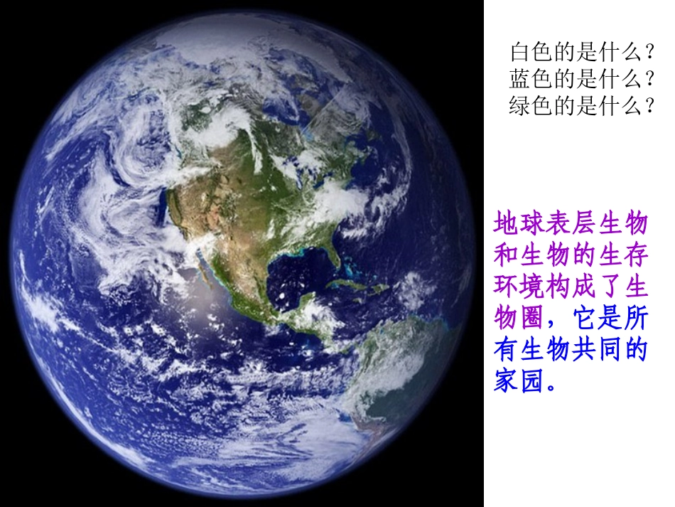 《生物的特征》认识生物PPT课件[人教版七年级生物上册]_第2页
