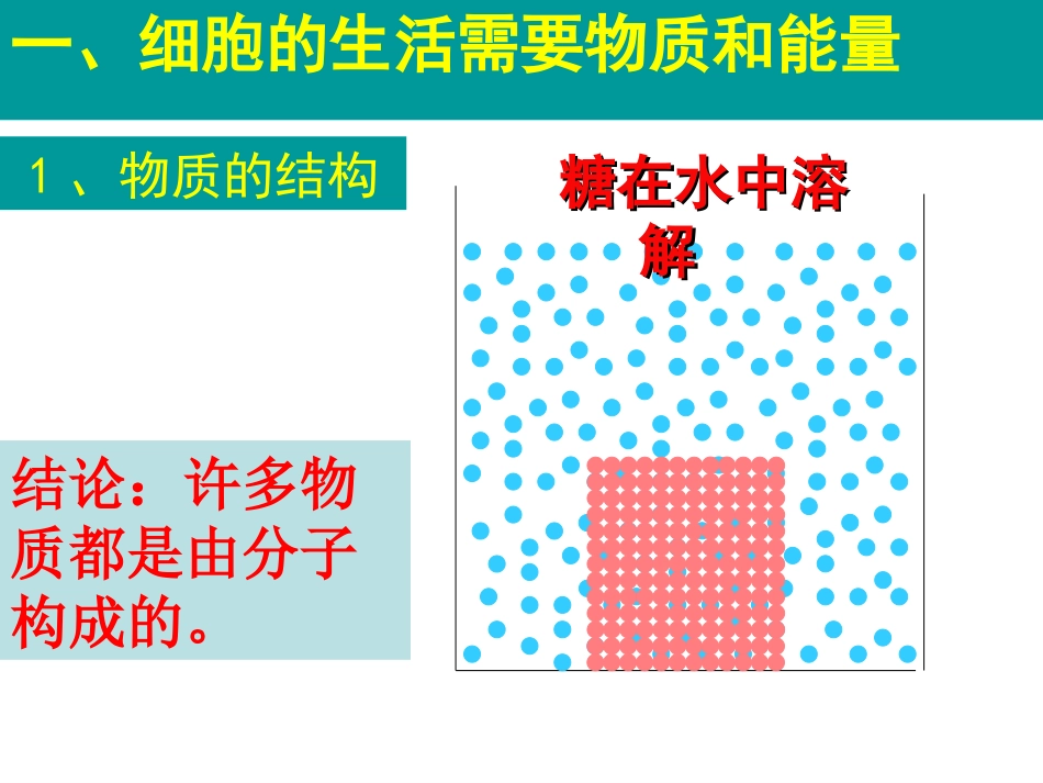 《细胞的生活》细胞是生命活动的基本单位PPT课件_第3页