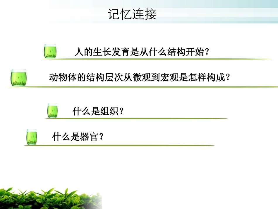 《植物体的结构层次》细胞怎样构成生物体PPT课件_第1页