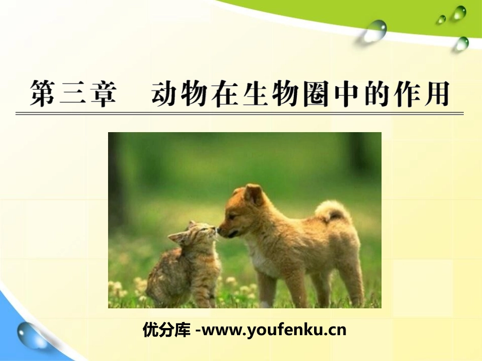 《动物在生物圈中的作用》PPT课件[人教版八年级生物上册]_第1页