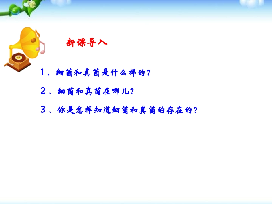 《细菌和真菌的分布》细菌和真菌PPT课件[人教版八年级生物]_第2页