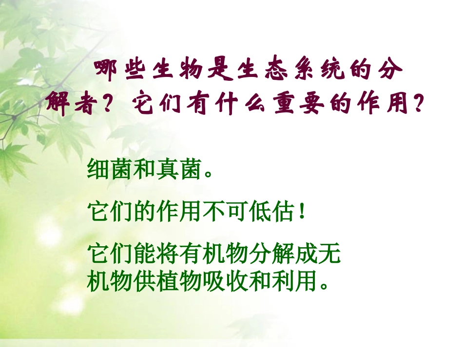 《细菌和真菌在自然界中的作用》细菌和真菌PPT课件_第3页