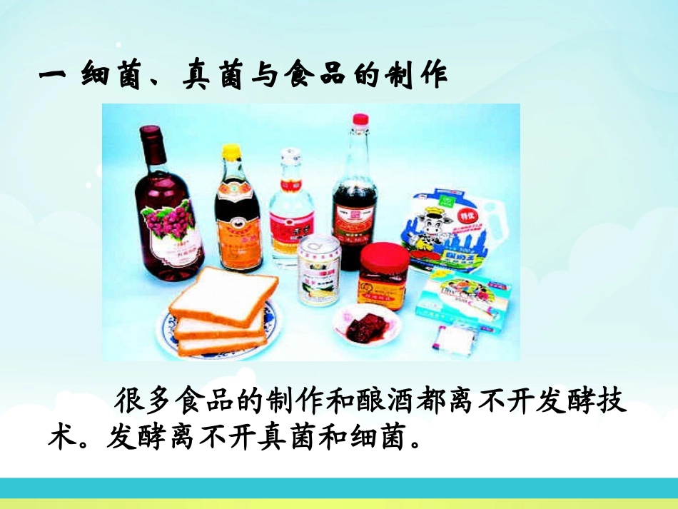 《人类对细菌和真菌的利用》细菌和真菌PPT课件[人教版八年级生物]_第3页