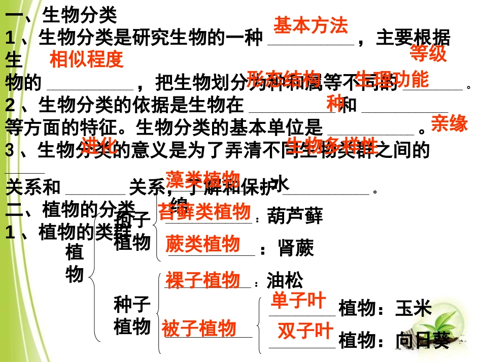 《尝试对生物进行分类》根据生物的特征进行分类PPT课件_第2页