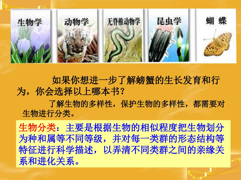《尝试对生物进行分类》根据生物的特征进行分类PPT课件_第3页
