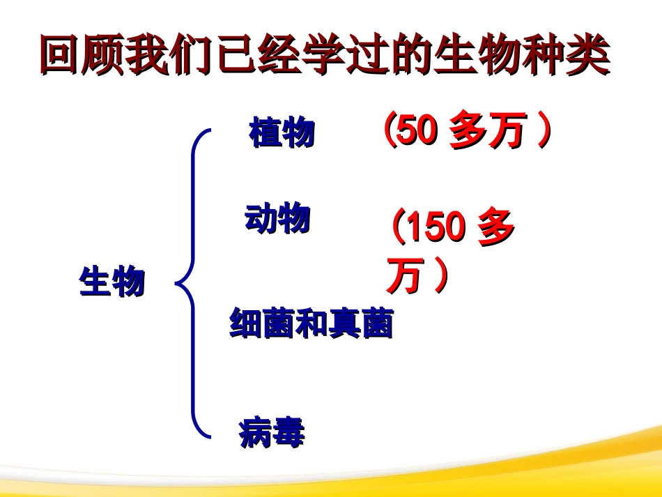 《尝试对生物进行分类》根据生物的特征进行分类PPT课件_第2页