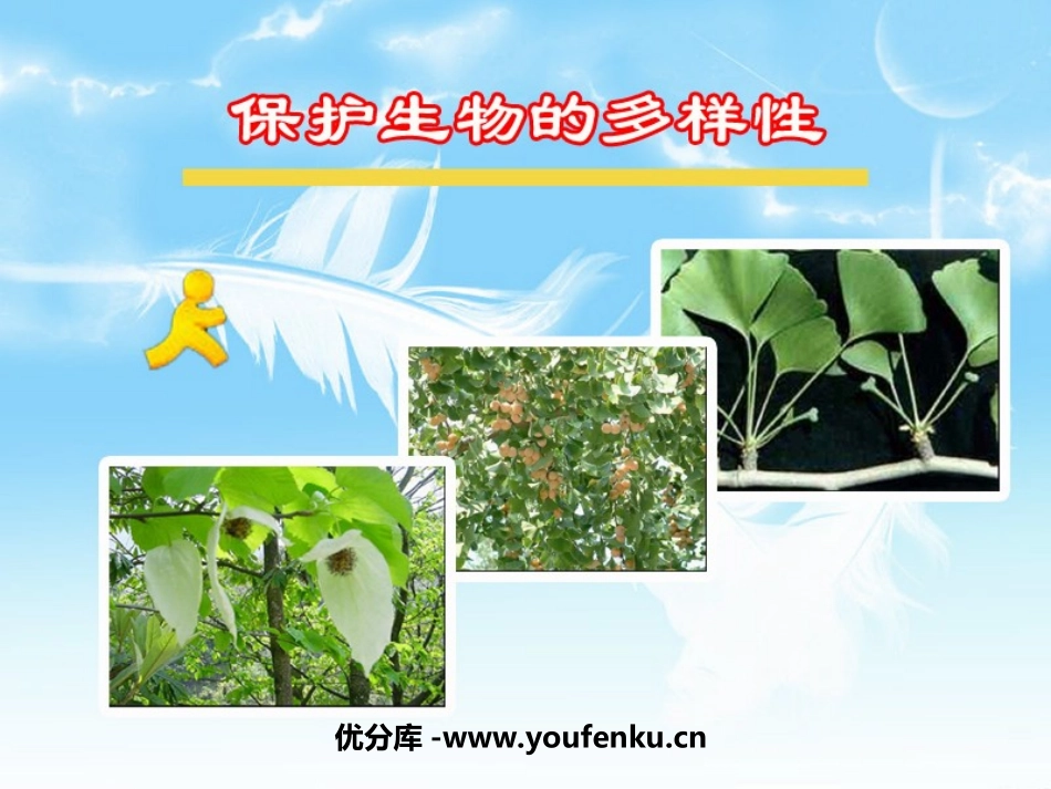 《保护生物的多样性》PPT课件[人教版八年级生物上册]_第1页