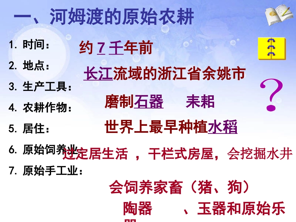 《原始的农耕生活》中华文明的起源PPT课件[部编版七年级历史]_第3页