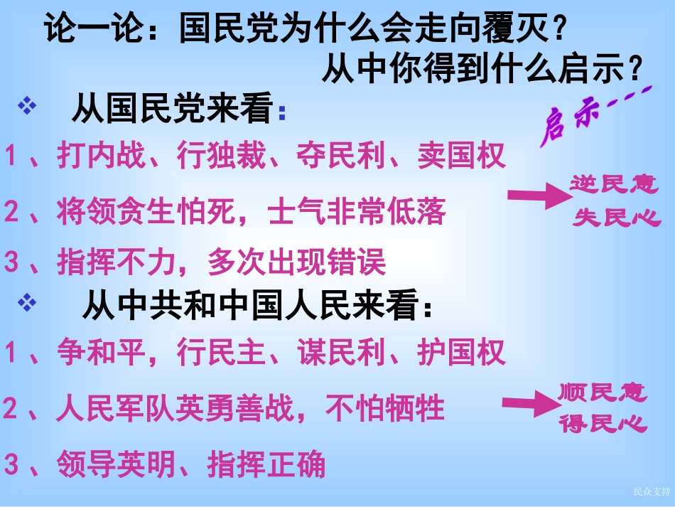 《战略大决战》人民解放战争的胜利PPT课件[部编版八年级历史]_第3页