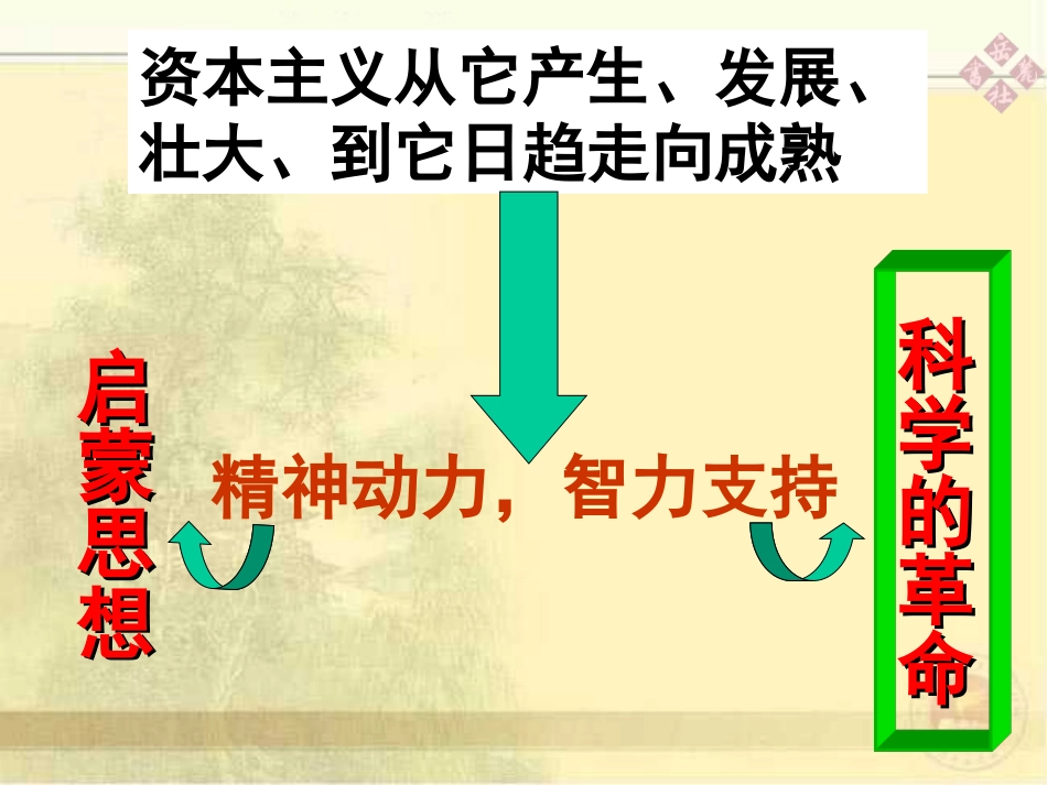 《科学和思想的力量》璀璨的近代文化PPT课件[部编版九年级历史]_第2页