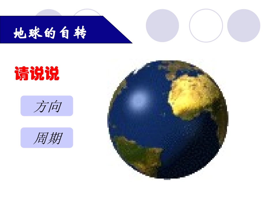 《地球的运动》地球和地图PPT课件[人教版七年级地理上册]_第3页