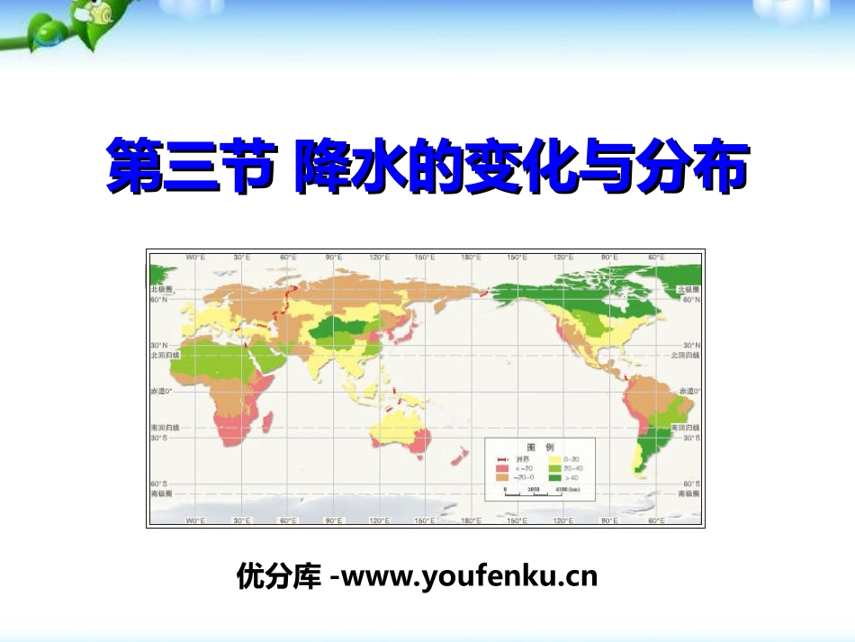 《降水的变化与分布》天气与气候PPT课件[人教版七年级地理]_第1页