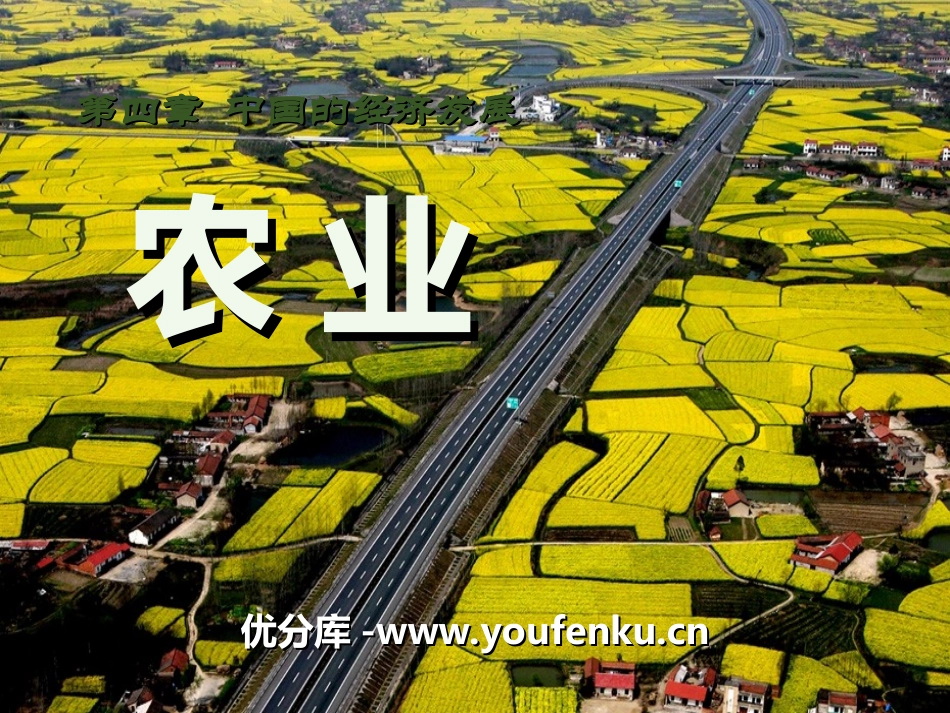 《农业》中国的经济发展PPT课件[人教版八年级地理上册]_第1页