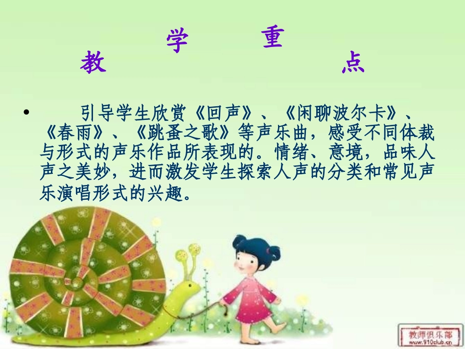 《美妙的人声》PPT课件[七年级音乐上册]_第2页