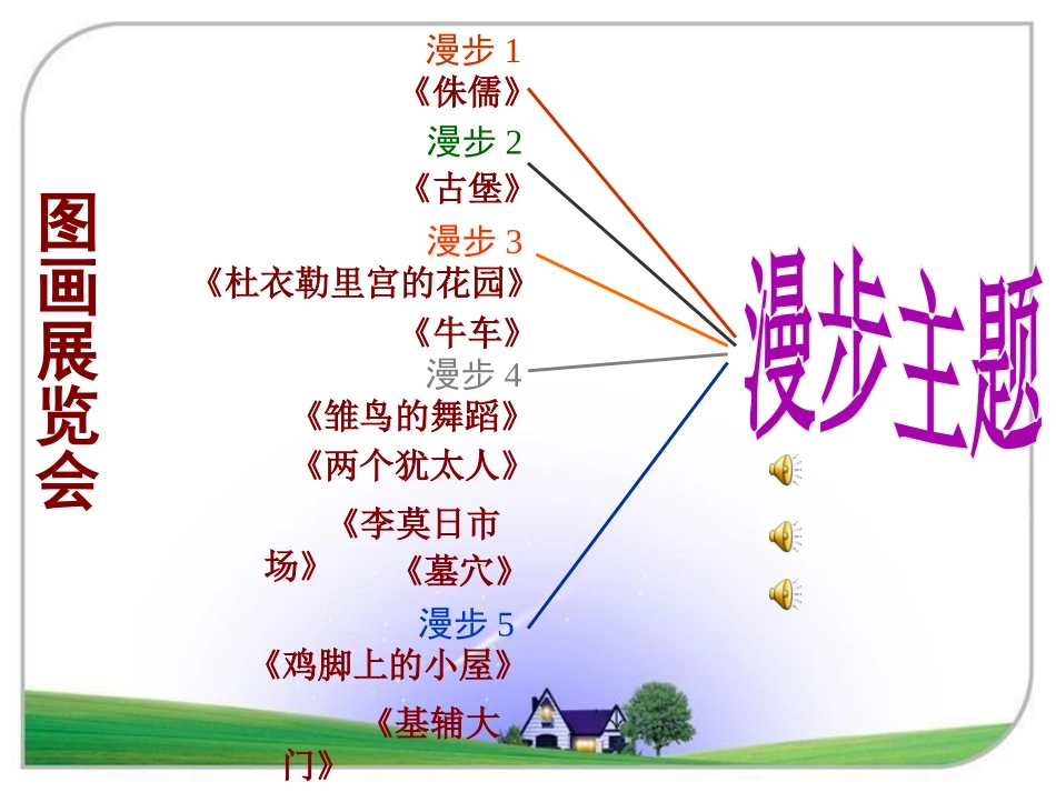 《图画展览会》PPT课件[八年级音乐上册]_第3页