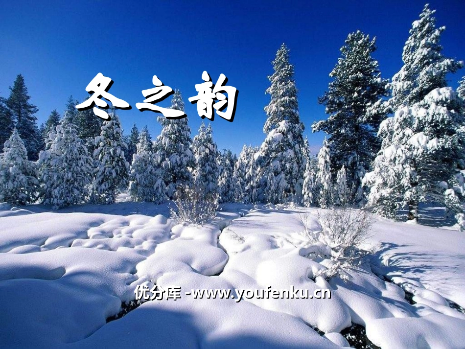 《冬之韵》PPT课件[八年级音乐上册]_第1页