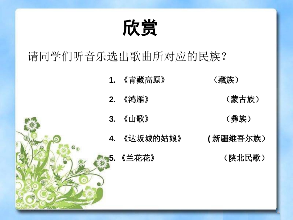 《青春舞曲》PPT课件[八年级音乐上册]_第2页