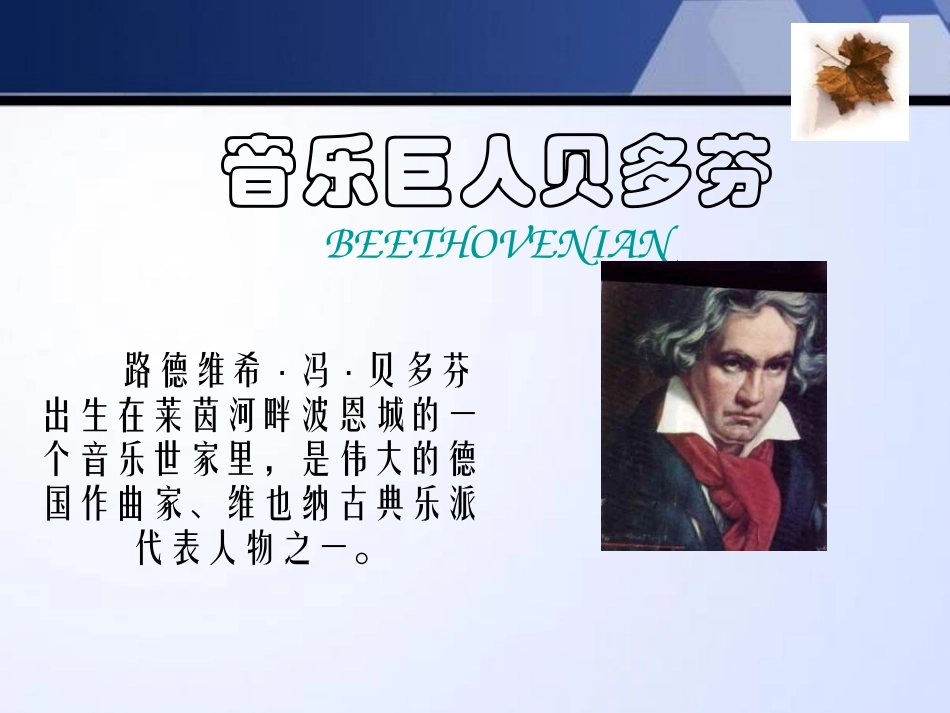 《第五交响曲》PPT课件[九年级音乐上册]_第2页