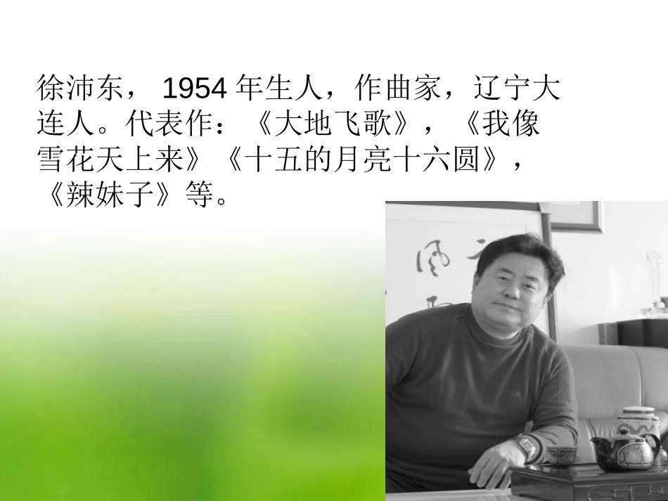 《祖国情》PPT课件[九年级音乐上册]_第2页
