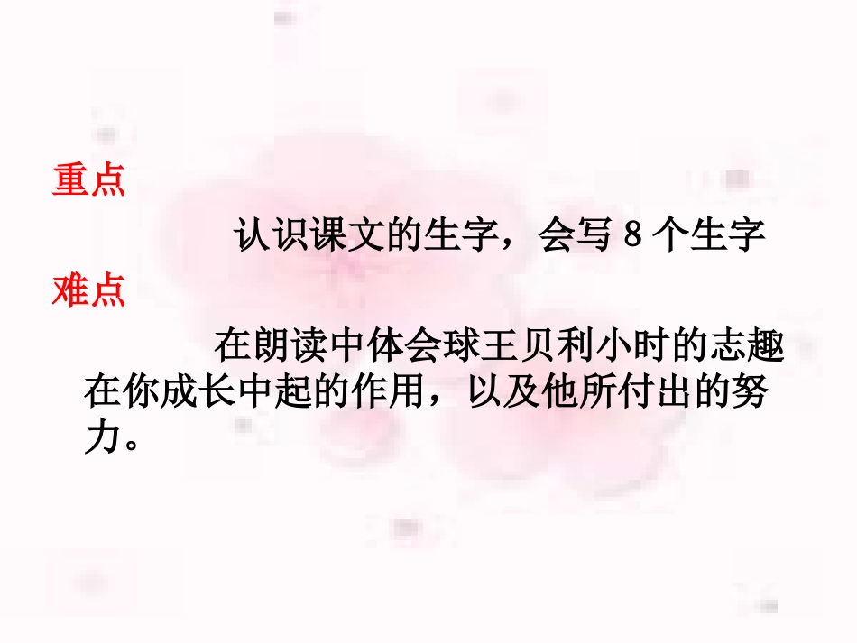 《球王贝利的童年》PPT课件[湘教版一年级语文下册]_第3页