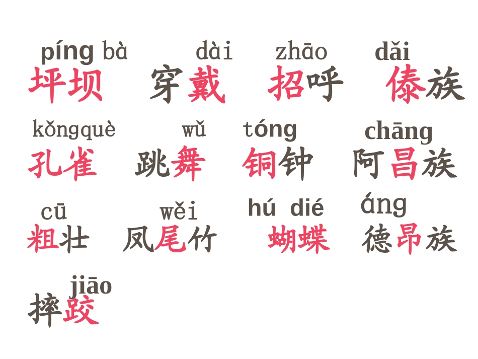 《民族小学》PPT课件[湘教版二年级语文上册]_第2页