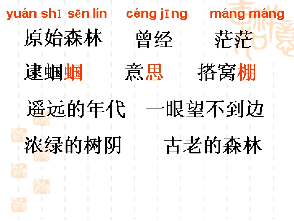 《祖先的摇篮》PPT课件[湘教版二年级语文上册]_第3页