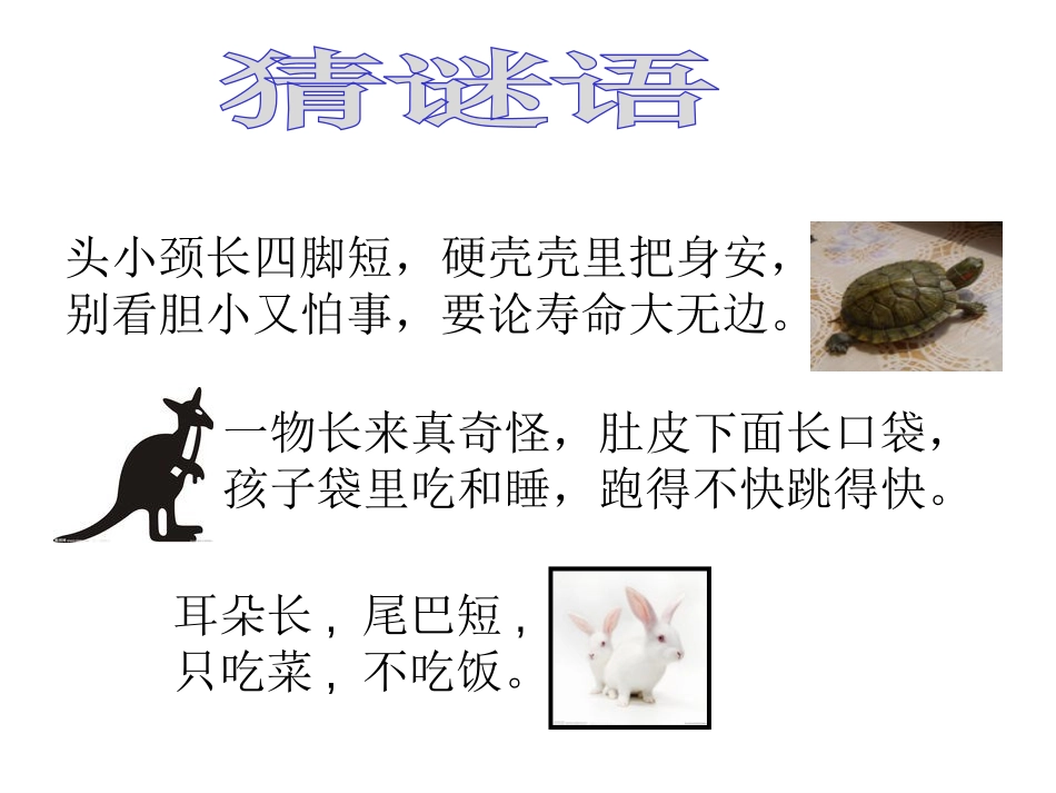 《我的动物朋友》PPT课件[湘教版三年级语文下册]_第2页