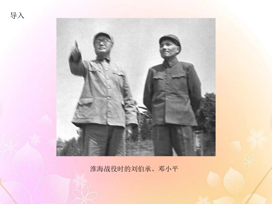 《刘邓大军渡黄河》PPT课件[湘教版六年级语文下册]_第2页