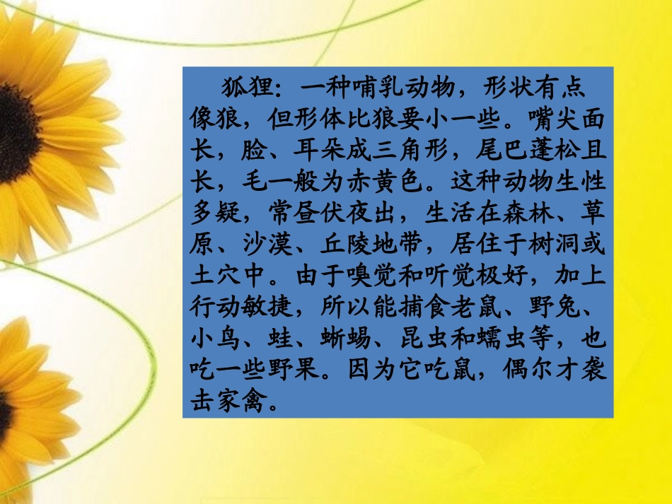 《狐狸的清白》PPT课件[湘教版六年级语文下册]_第3页