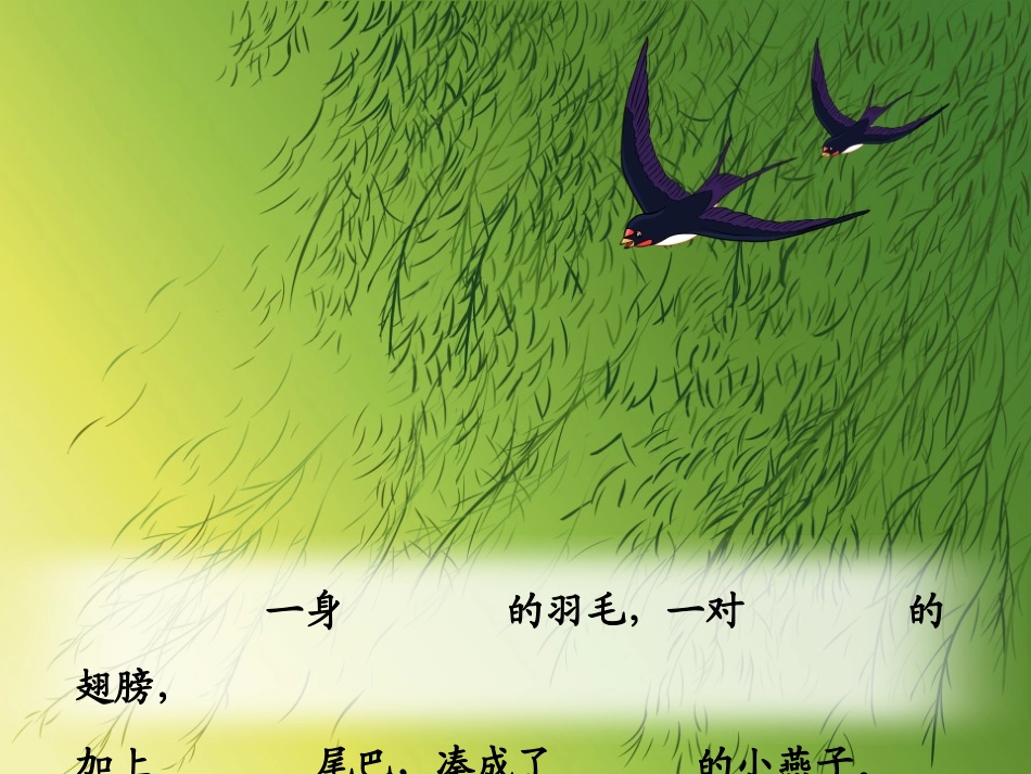 《燕子》PPT课件[冀教版三年级语文下册]_第3页
